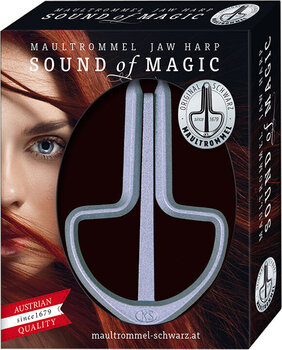 Žandikaulio arfa Schwarz Jaw Harp Size 8 Silver Gift Box - 2