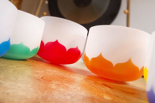 Tolkalo namenjeno glasbeni terapiji Sela SECLU8B Lotus Pojoča skleda 8" Crown Chakra - 5