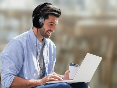 Słuchawki bezprzewodowe On-ear Edifier W800BT SE Black Słuchawki bezprzewodowe On-ear - 12