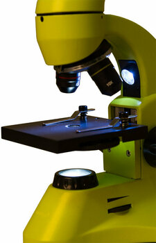 Mikroskooppi Levenhuk Rainbow 50L PLUS Lime Microscope Mikroskooppi - 16