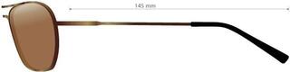 Gafas Lifestyle Serengeti Lunger Brushed Bronze/Mineral Polarized Drivers Gold Gafas Lifestyle - 7