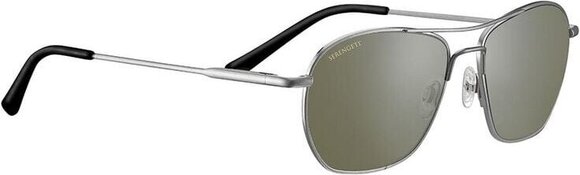 Lifestyle brýle Serengeti Lunger Shiny Silver/Mineral Polarized Lifestyle brýle - 2