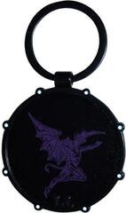 Music pendant Black Sabbath Wavy Logo & Daemon Drum (Double Sided) Key Chain - 1