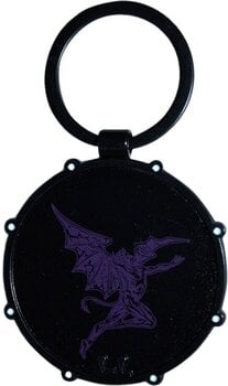Muzieksleutelhanger Black Sabbath Wavy Logo & Daemon Drum (Double Sided) Sleutelhanger - 2
