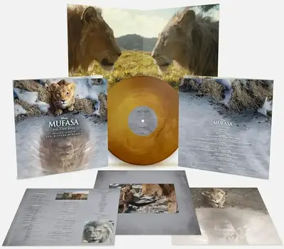 LP Various Artists - Mufasa: The Lion King (Original Soundtrack) (Gold Swirl Coloured) (LP) - 3