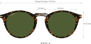 Lifestyle Glasses Serengeti Raffaele Shiny Tortoise/Mineral Polarized Lifestyle Glasses - 4