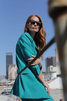 Lifestyle Glasses Serengeti Winona Shiny Crystal/Pink Champagne/Mineral Polarized Drivers Lifestyle Glasses - 9