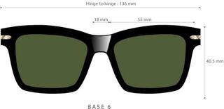 Lifestyle Glasses Serengeti Winona Shiny Classic Havana/Mineral Polarized Drivers Lifestyle Glasses - 4