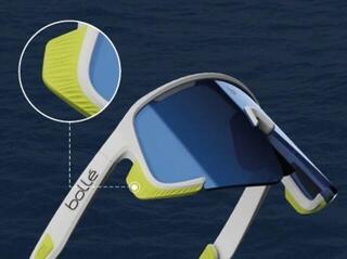 Yachting Glasses Bollé Windchaser White Matte Acid/Volt+ Offshore Polarized Yachting Glasses - 7