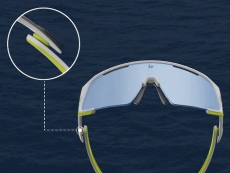 Watersportbril Bollé Windchaser Grey Matte/TNS Gun Polarized Watersportbril - 9