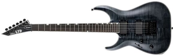 Guitarra elétrica ESP LTD MH-1000 Evertune LH See Thru Black Guitarra elétrica - 3