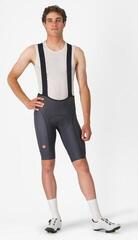 Cykelshorts og -bukser Castelli Competizione 2 Bibshort Dark Gray - 4