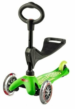 Kid Scooter / Tricycle Micro Mini Deluxe 3v1 Green Kid Scooter / Tricycle - 3