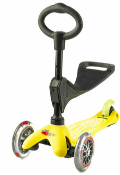 Barn Sparkcykel / Trehjuling Micro Mini Deluxe 3v1 Yellow Barn Sparkcykel / Trehjuling - 2
