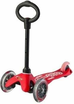 Barn Sparkcykel / Trehjuling Micro Mini Deluxe 3v1 Red Barn Sparkcykel / Trehjuling (Begagnad) - 5