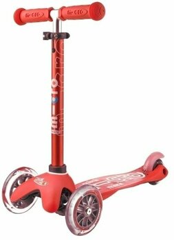 Kinderstep / driewieler Micro Mini Deluxe 3v1 Red Kinderstep / driewieler (Zo goed als nieuw) - 7