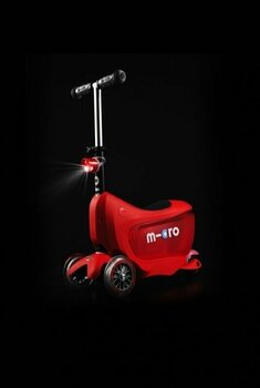 Scooters enfant / Tricycle Micro Mini2go Deluxe Plus Rouge Scooters enfant / Tricycle - 3
