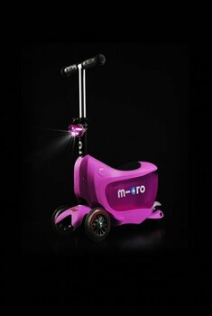 Scooters enfant / Tricycle Micro Mini2go Deluxe Plus Rose Scooters enfant / Tricycle - 3