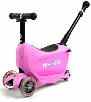 Scooters enfant / Tricycle Micro Mini2go Deluxe Plus Rose Scooters enfant / Tricycle - 4