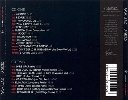 Music CD Gorillaz - D-Sides (2 CD) - 2