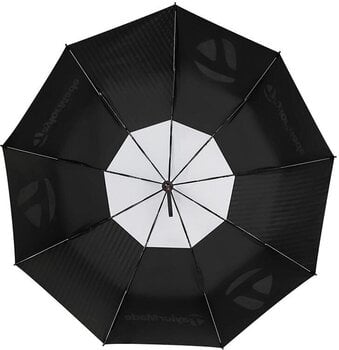 Paraplu TaylorMade Compact Auto Umbrella Paraplu Black/White - 2