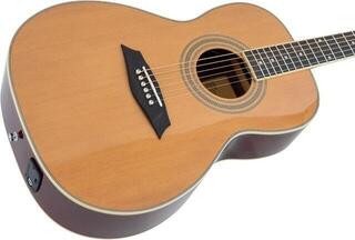 Elektro-akoestische gitaar Sire Larry Carlton A3 Parlor Natural Elektro-akoestische gitaar - 5
