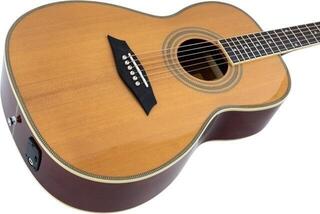 Elektro-akoestische gitaar Sire Larry Carlton A4 Parlor Natural Elektro-akoestische gitaar - 5
