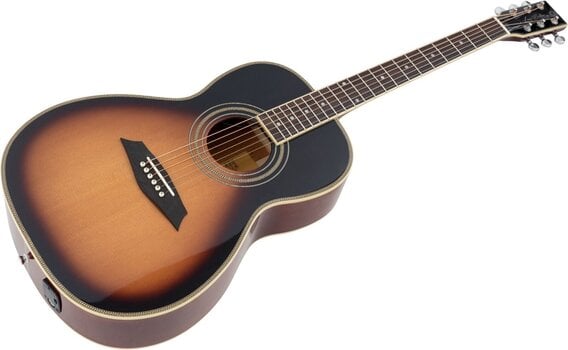 Guitarra electroacustica Sire Larry Carlton A4 Parlor Vintage Sunburst Guitarra electroacustica - 3