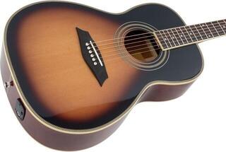 Elektro-akoestische gitaar Sire Larry Carlton A4 Parlor Vintage Sunburst Elektro-akoestische gitaar - 5