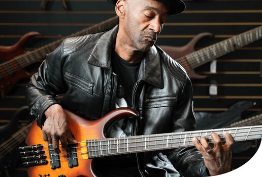 Headless basgitara Sire Marcus Miller M6-4 Mahogany Satin Headless basgitara - 9