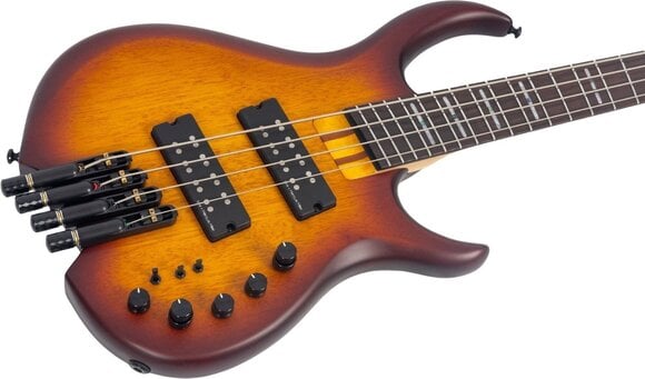 Headless Bass Guitar Sire Marcus Miller M6-4 Tobacco Sunburst Satin Headless Bass Guitar - 6