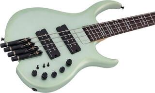 Headless Bass Guitar Sire Marcus Miller M6-4 Green Metallic Satin Headless Bass Guitar - 5