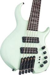 Headless Bass Guitar Sire Marcus Miller M6-5 Surf Green Metallic Satin Headless Bass Guitar - 4