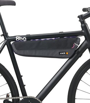 Fietstas AEVOR UBG Frame Pack Frametas Black White Grid 3 L - 4