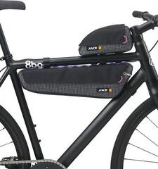 Cyklistická taška AEVOR UBG Frame Pack Rámová taška Black White Grid 3 L - 4