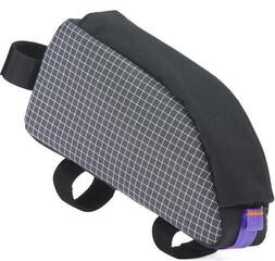 Cykeltaske AEVOR UBG Top Tube Pack Rammepose Black White Grid 0,9 L - 1