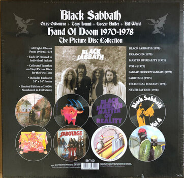LP ploča Black Sabbath - Hand of Doom (Picture Disc) (Box Set) (Deluxe Edition) (8 LP) - 19