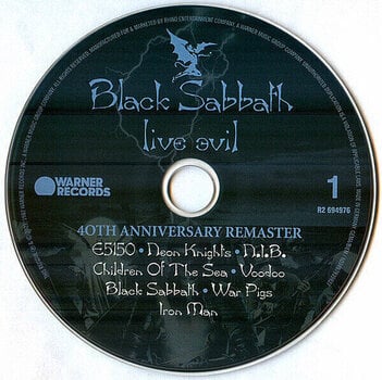 Glazbene CD Black Sabbath - Live Evil (Deluxe Edition) (Anniversary Edition) (4 CD) - 3