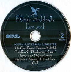 Music CD Black Sabbath - Live Evil (Deluxe Edition) (Anniversary Edition) (4 CD) - 3