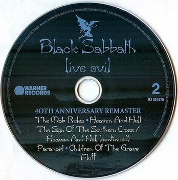 Glazbene CD Black Sabbath - Live Evil (Deluxe Edition) (Anniversary Edition) (4 CD) - 4