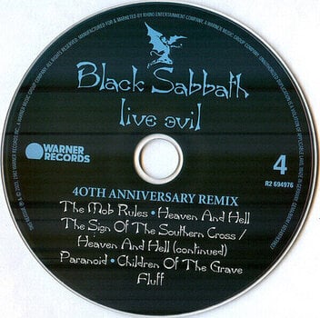 Glazbene CD Black Sabbath - Live Evil (Deluxe Edition) (Anniversary Edition) (4 CD) - 6