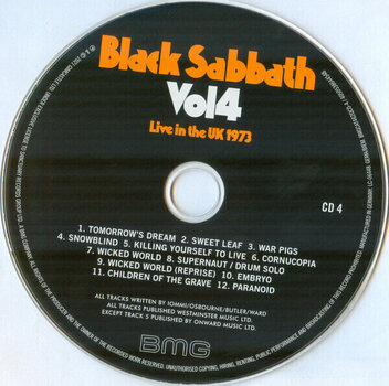 CD musique Black Sabbath - Vol. 4 (Remaster) (4 CD) - 6