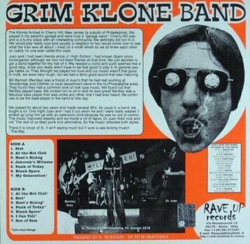 Вінілові платівки Grim Klone Band - Blank Space (LP) - 3