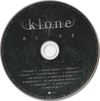 Music CD Klone - Alive (Digipak) (CD) - 3
