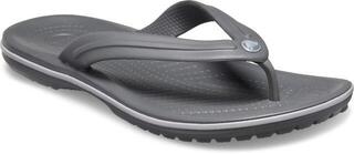 Scarpe unisex Crocs Crocband Flip Grey/Smoke - 1