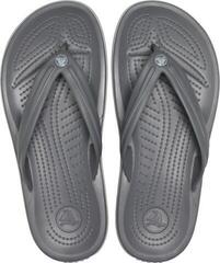 Scarpe unisex Crocs Crocband Flip Grey/Smoke - 3