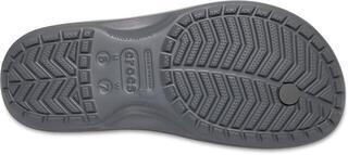 Scarpe unisex Crocs Crocband Flip Grey/Smoke - 4