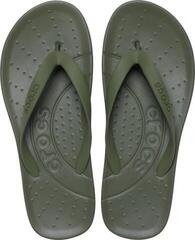 Scarpe unisex Crocs Flip Army Green - 4