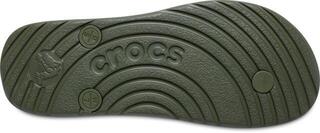 Calçado náutico Crocs Flip Army Green - 5