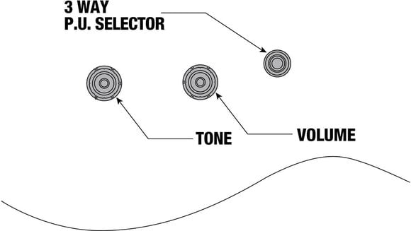 Semi-Acoustic Guitar Ibanez AM53-TF Tobacco Semi-Acoustic Guitar - 11